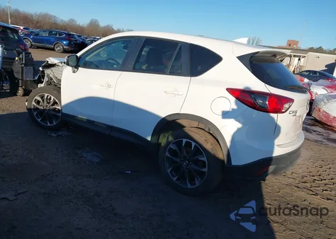 2016 Mazda Cx-5 Grand Touring from USA, damaged, VIN JM3KE4DY1G0868298